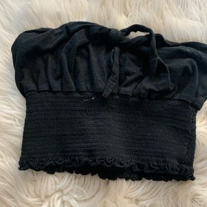 Pacsun tube top with tip on front size xs